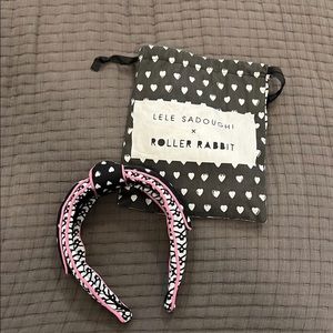 Lele Sadoughi x Roller Rabbit Headband